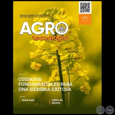 AGROTECNOLOGA  REVISTA DIGITAL - MARZO - AO 10 - NMERO 118 - AO 2021 - PARAGUAY